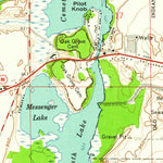 United States Geological Survey Coldwater West, MI (1960, 24000-Scale) digital map