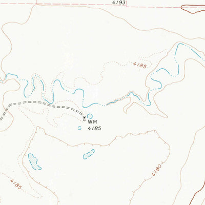 United States Geological Survey Coldwater West, TX (1973, 24000-Scale) digital map
