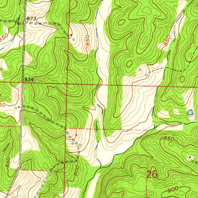 United States Geological Survey Cole Camp, MO (1961, 24000-Scale) digital map