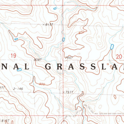 United States Geological Survey Cole Dam, SD (1983, 24000-Scale) digital map