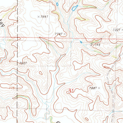 United States Geological Survey Cole Dam, SD (1983, 24000-Scale) digital map