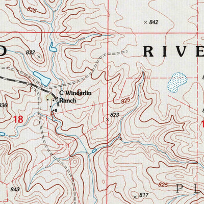 United States Geological Survey Cole Dam, SD (1998, 24000-Scale) digital map