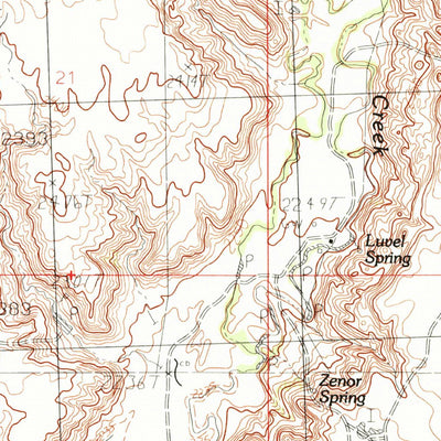 United States Geological Survey Cole, MT (1984, 24000-Scale) digital map