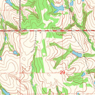United States Geological Survey Cole, OK (1965, 24000-Scale) digital map