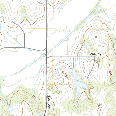 United States Geological Survey Cole, OK (2022, 24000-Scale) digital map