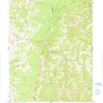 United States Geological Survey Colebank, WV (1959, 24000-Scale) digital map