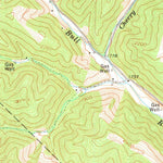 United States Geological Survey Colebank, WV (1959, 24000-Scale) digital map