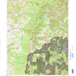 United States Geological Survey Colebank, WV (1995, 24000-Scale) digital map