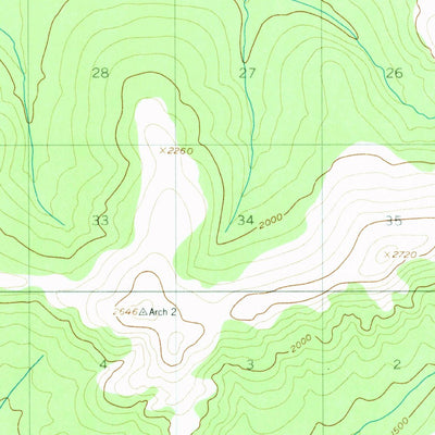 United States Geological Survey Coleen A-1, AK (1956, 63360-Scale) digital map