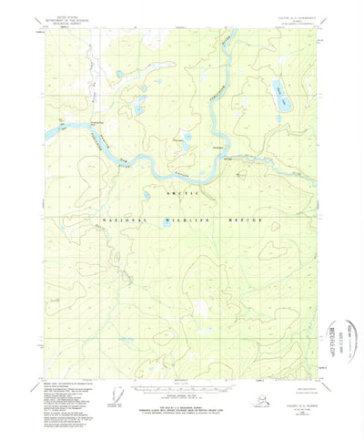 United States Geological Survey Coleen A-2, AK (1956, 63360-Scale) digital map