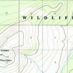 United States Geological Survey Coleen A-4, AK (1956, 63360-Scale) digital map
