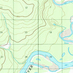 United States Geological Survey Coleen A-4, AK (1956, 63360-Scale) digital map