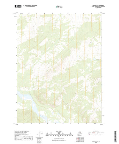 United States Geological Survey Coleen A-4 NE, AK (2018, 25000-Scale) digital map
