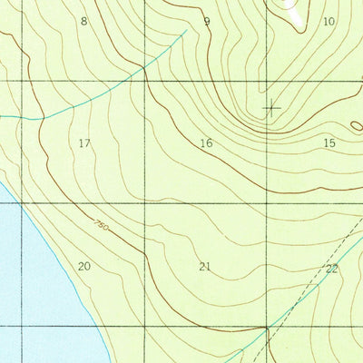 United States Geological Survey Coleen A-5, AK (1956, 63360-Scale) digital map