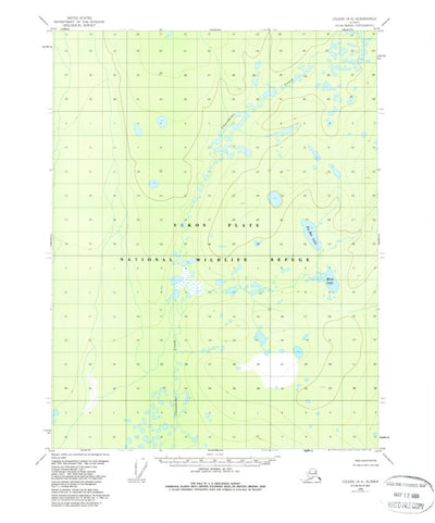 United States Geological Survey Coleen A-6, AK (1956, 63360-Scale) digital map