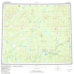 United States Geological Survey Coleen, AK (1956, 250000-Scale) digital map