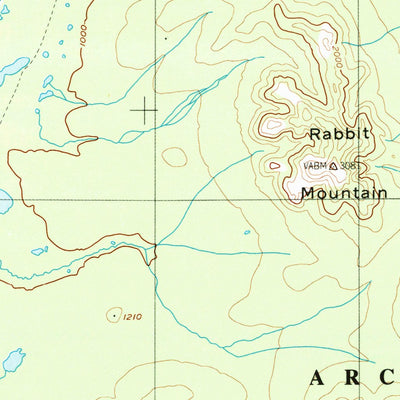 United States Geological Survey Coleen, AK (1956, 250000-Scale) digital map