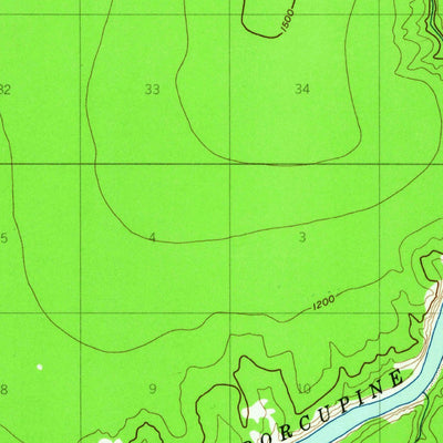 United States Geological Survey Coleen B-1, AK (1956, 63360-Scale) digital map