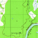 United States Geological Survey Coleen B-2, AK (1956, 63360-Scale) digital map