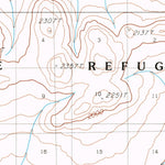 United States Geological Survey Coleen B-3, AK (1990, 63360-Scale) digital map