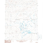 United States Geological Survey Coleen B-5, AK (1990, 63360-Scale) digital map