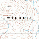 United States Geological Survey Coleen C-1, AK (1990, 63360-Scale) digital map