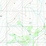 United States Geological Survey Coleen C-6, AK (1983, 63360-Scale) digital map
