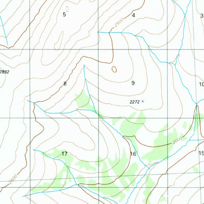 United States Geological Survey Coleen C-6, AK (1983, 63360-Scale) digital map
