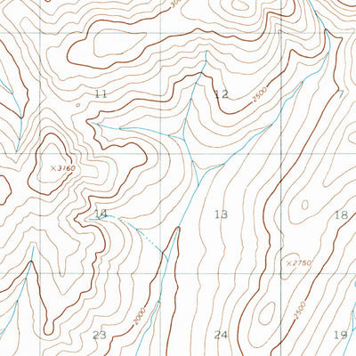 United States Geological Survey Coleen D-1, AK (1972, 63360-Scale) digital map