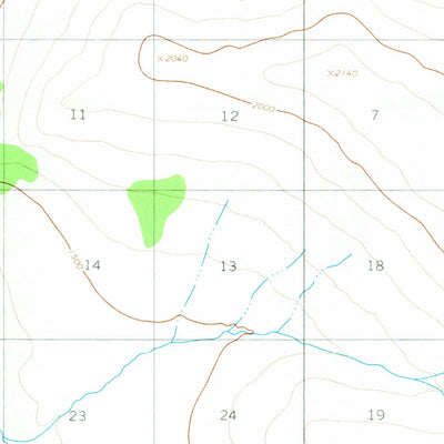 United States Geological Survey Coleen D-2, AK (1972, 63360-Scale) digital map