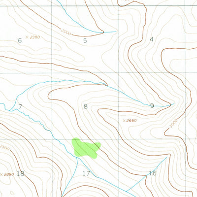 United States Geological Survey Coleen D-2, AK (1972, 63360-Scale) digital map