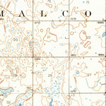 United States Geological Survey Coleharbor, ND (1929, 62500-Scale) digital map