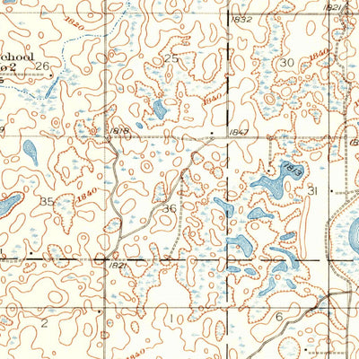 United States Geological Survey Coleharbor, ND (1929, 62500-Scale) digital map