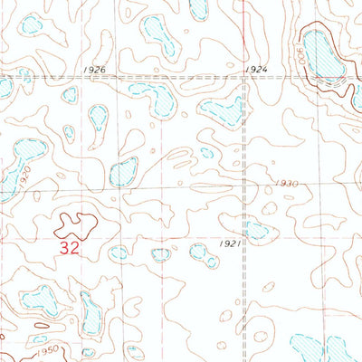 United States Geological Survey Coleharbor NE, ND (1981, 24000-Scale) digital map