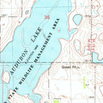 United States Geological Survey Coleharbor NE, ND (1981, 24000-Scale) digital map