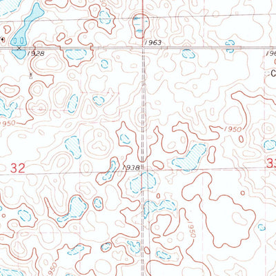 United States Geological Survey Coleharbor NW, ND (1981, 24000-Scale) digital map