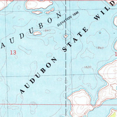 United States Geological Survey Coleharbor NW, ND (1981, 24000-Scale) digital map