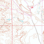 United States Geological Survey Coleman Butte, WY (1950, 24000-Scale) digital map