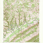 United States Geological Survey Coleman Gap, TN-VA (1946, 24000-Scale) digital map