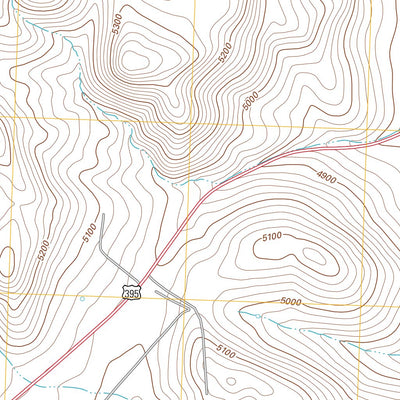 United States Geological Survey Coleman Hills, OR (2011, 24000-Scale) digital map