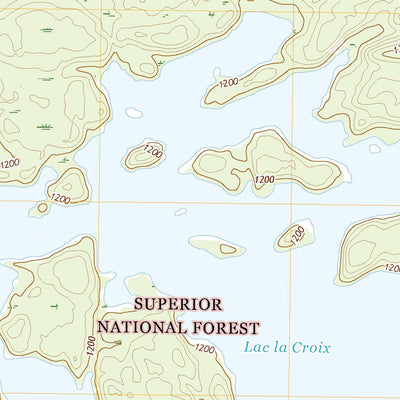 United States Geological Survey Coleman Island, MN (2022, 24000-Scale) digital map