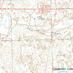United States Geological Survey Coleman Lake, NE (1987, 24000-Scale) digital map