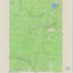 United States Geological Survey Coleman Lake, WI (1972, 24000-Scale) digital map