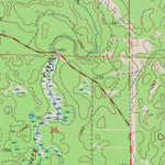 United States Geological Survey Coleman Lake, WI (1972, 24000-Scale) digital map