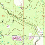 United States Geological Survey Coleman, MI (1969, 24000-Scale) digital map