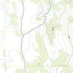 United States Geological Survey Coleman Mountain, OR (2020, 24000-Scale) digital map