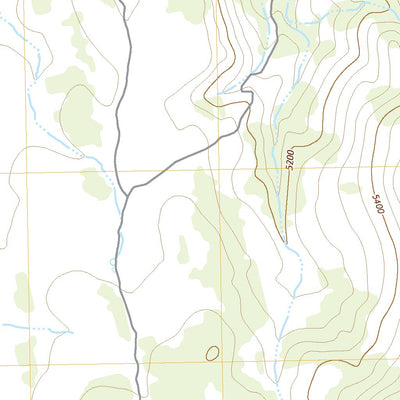 United States Geological Survey Coleman Mountain, OR (2020, 24000-Scale) digital map