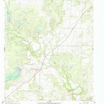 United States Geological Survey Coleman NE, TX (1960, 24000-Scale) digital map