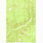 United States Geological Survey Coleman Peak, WA (1969, 24000-Scale) digital map