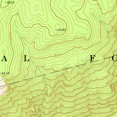 United States Geological Survey Coleman Peak, WA (1969, 24000-Scale) digital map